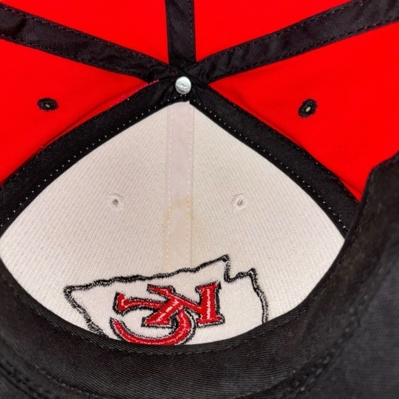 Kansas City Chiefs NFL Football Hat OS Baseball Cap Red White Arrowhead Missouri - Picture 5 of 15